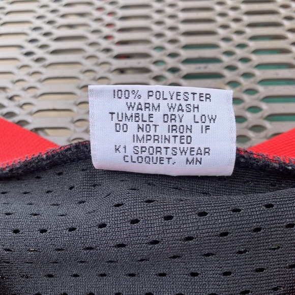 Vintage Rochester Hockey Jersey VFW Post 1215 K1 Sportswear Black L Minnesota MN - Picture 5 of 9